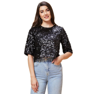 Desi Drift Women's Embellished Regular Fit Top